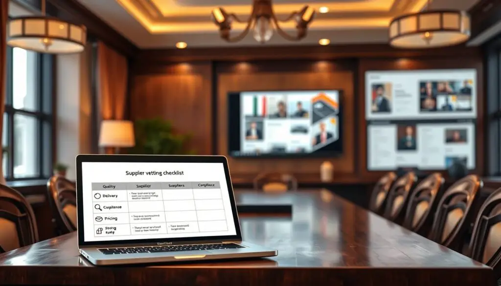 ecommerce supplier vetting process